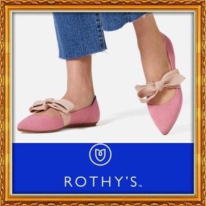 EUC | Rothy’s Rosebud Mary Jane Flats!!